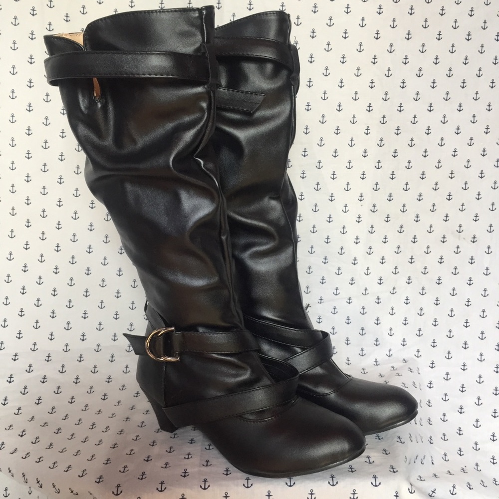 Vero Cuoio Black leather boots